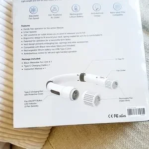 blaux Wearables Blaux Wearable Fan Portable Neck Fan